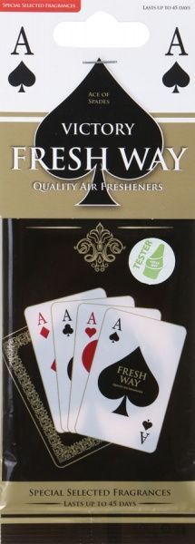 Ароматизатор підвісний Fresh Four of a kind ACES Spade 94531