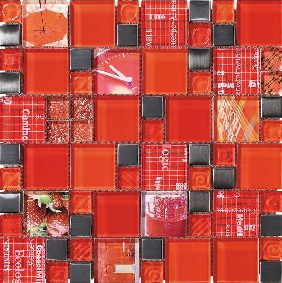 Плитка Intermatex Carnaval Red 30x30 