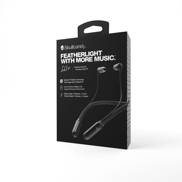 Наушники SKULLCANDY Inkd Plus BT black 