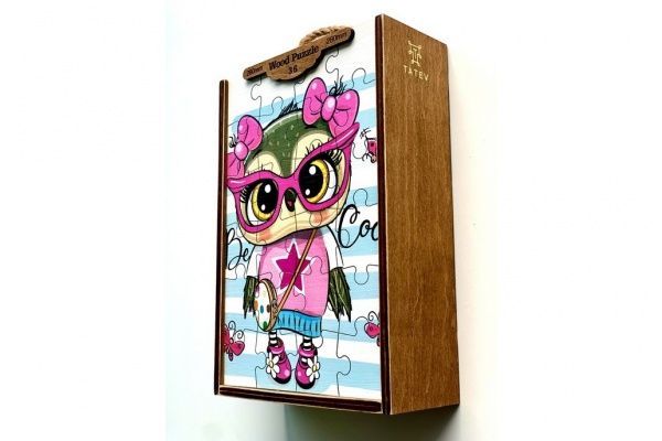 Пазлы деревянные Tatev Совушка