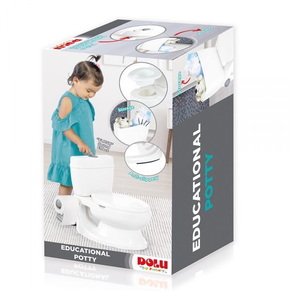 Детский унитаз Dolu обучающий белый