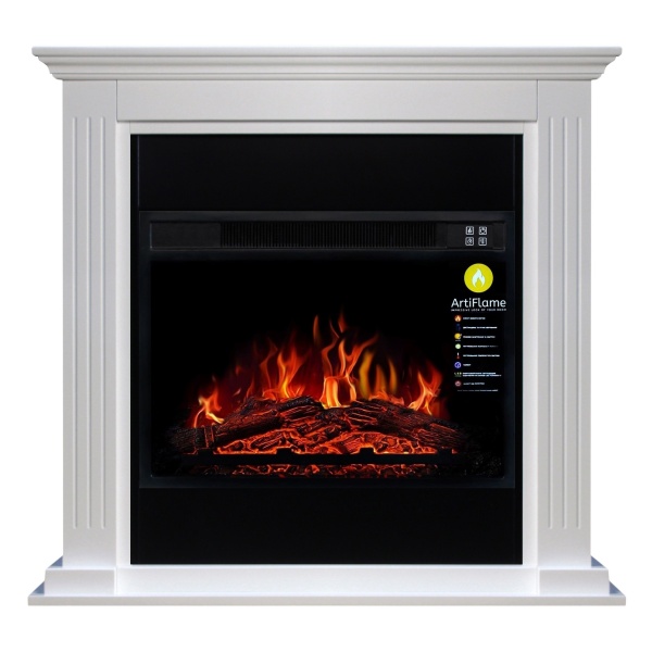 Камінокомплект ArtiFlame MАRTА АF23 білий б’янко