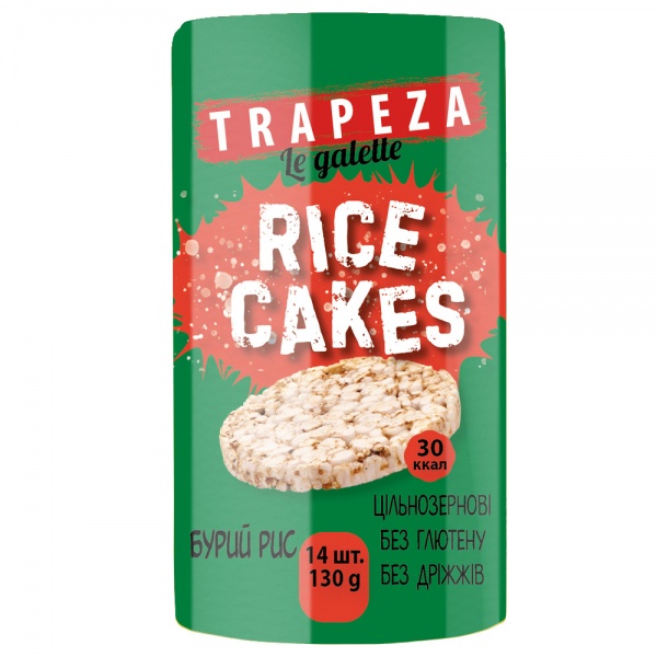 Галети ТРАПЕЗА рисові 130 г