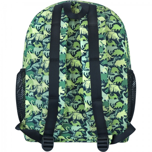 Рюкзак молодежный Bagland Dinosaurs хаки 17л 533664/1363
