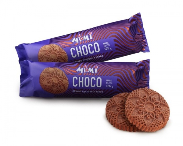 Печиво Мі-Мі цукрове з какао 