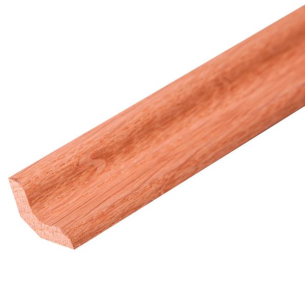 Уголок радиальный Woodprofile внутренний 18х18х2600 мм дуб