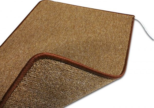 Коврик Solray с подогревом 530x830 мм коричневый 88 Вт