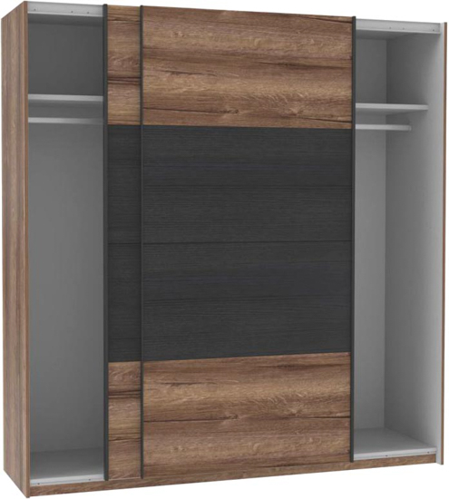 Шкаф Forte Meble BELLEVUE RMRS324E1 2d дуб болотный 