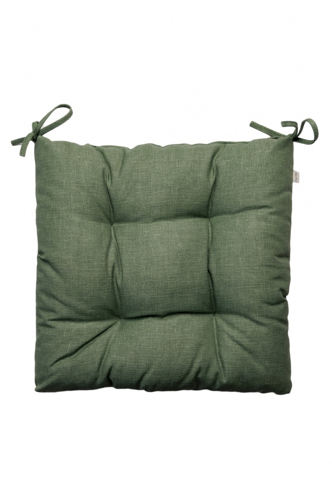 Подушка на стілець БОТАНІКА зелена 40х40 La Nuit