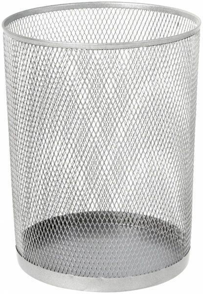 Корзина Ажур серебрянный 23x32,5 см серебряный 