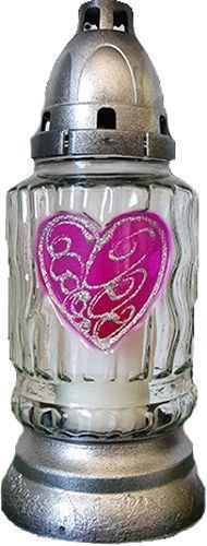 Лампада Часовня сердце LK 553 В (Т)