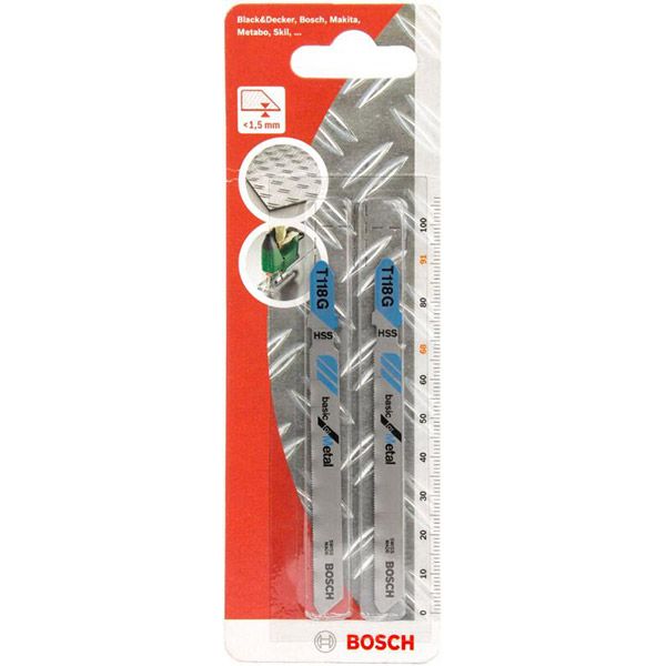 Набір полотен для лобзика Bosch T345XF 2 шт 2609258737