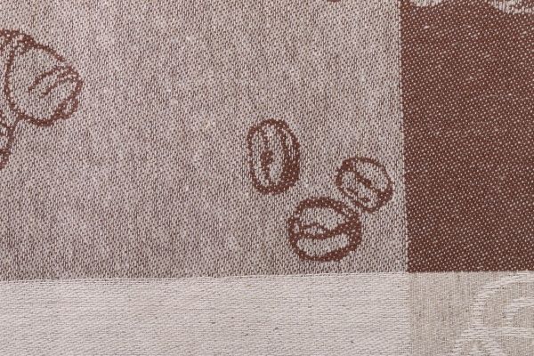 Рушник Кава-пауза 3 46x70 см Білоруський льон рожевий 