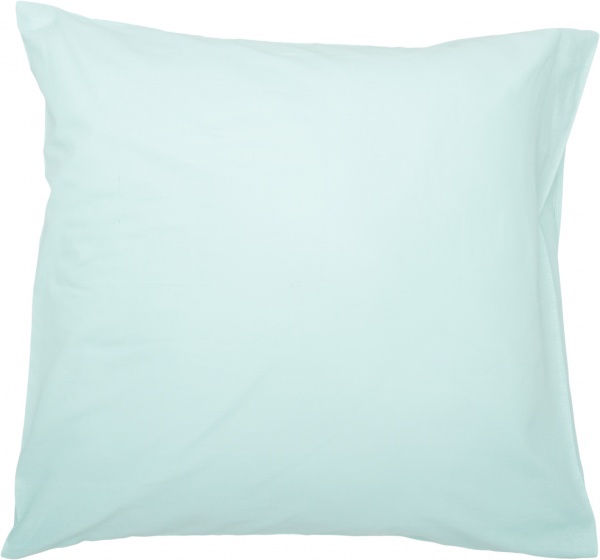 Наволочка 70x70 см бирюзовый Моно 