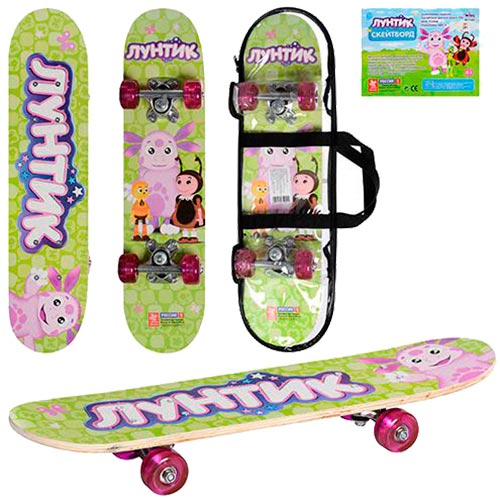 Скейтборд LT 0028 зелений