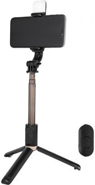 Селфи-монопод Gelius GP-SS012 black Pro Selfie Monopod Tripod Selfielight