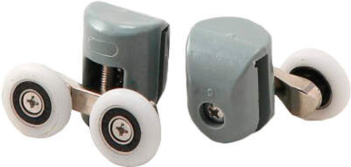 Комплект роликов верхние двойные для стекла 5 мм FI 23 мм (2 шт.)