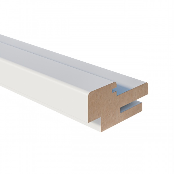 Дверная коробка Classen B_UK білий аркт 2070х80 мм белый