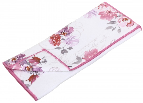 Килимок для сушіння посуду Luna Роузі 38х50 см рожевий