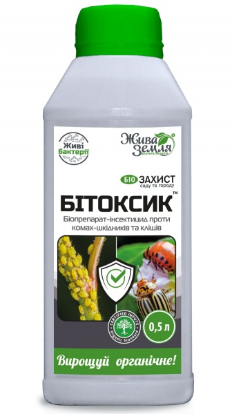 Биопрепарат Жива земля биоинсектицид от вредителей 500 мл