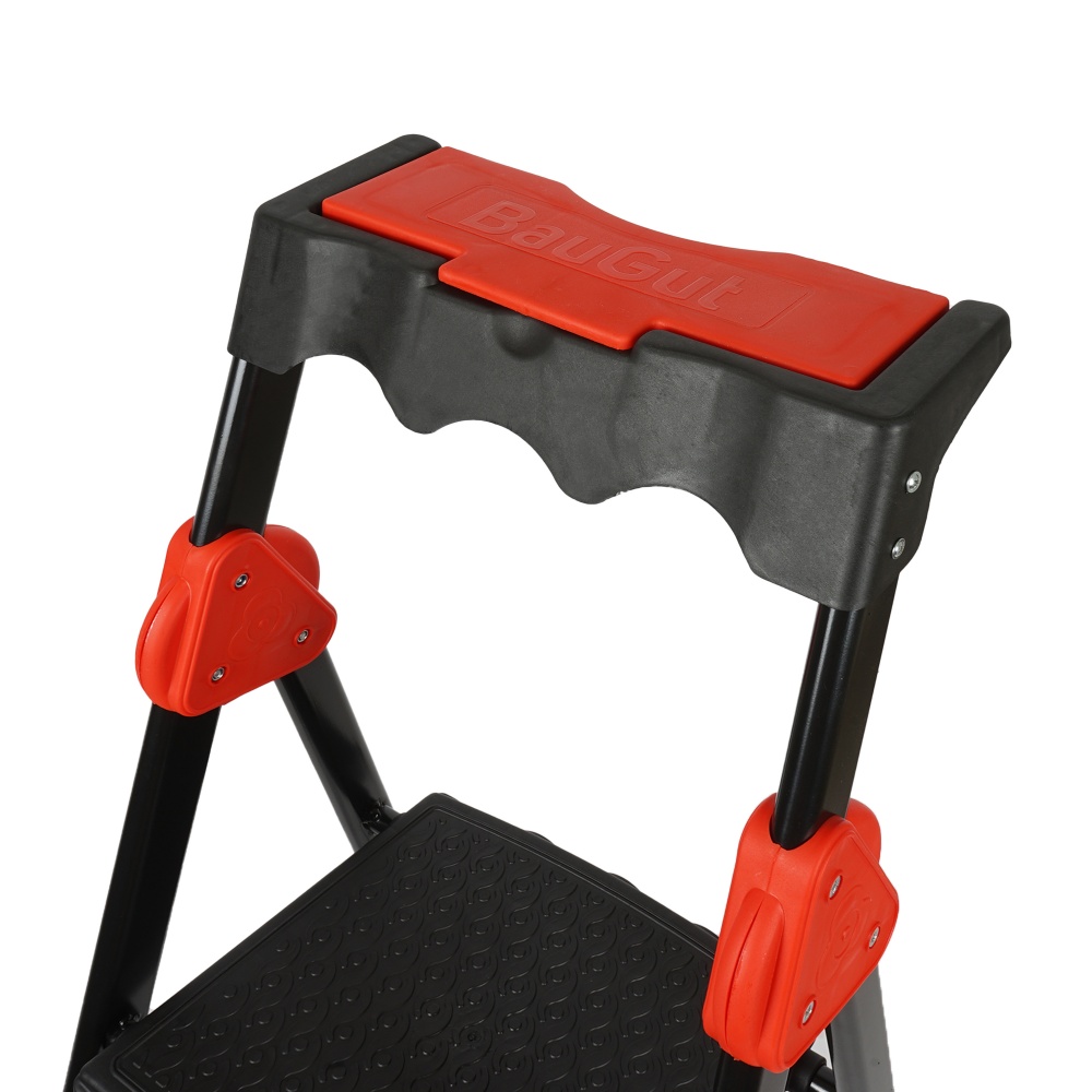 Драбина-стрем’янка BauGut PRO 6 сходинок 250 кг з органайзером