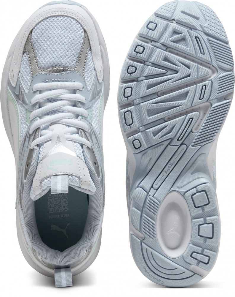 Кросівки жіночі демісезонні Puma MILENIO TECH 39232215 р.37,5 сіро-блакитні