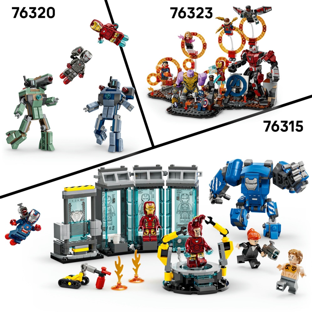 Конструктор LEGO Super Heroes Marvel Мстители: Завершение Тор против Читаури 76322