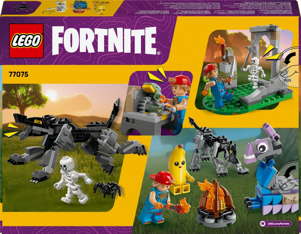 Конструктор LEGO Fortnite Лагерь Peely и Sparkplug 77075
