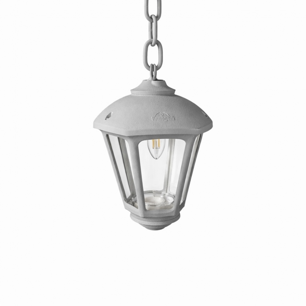Светильник уличный подвесной FUMAGALLI SICAR/GIAMPY E27 12 Вт IP55 серый