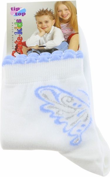 Носки детские Conte-Kids TIP-TOP 7С-45СП р.20 р.20 белый с голубым 