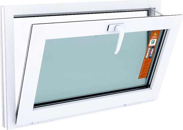 Окно откидное DECCO 60 1000x600 мм верхнее