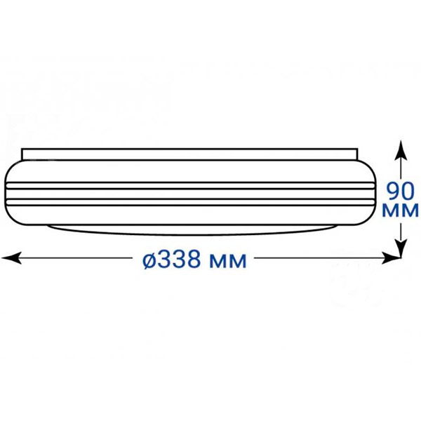 Світильник світлодіодний Feron AL599 18 Вт білий 5000 К Feron AL599 накладний 18W