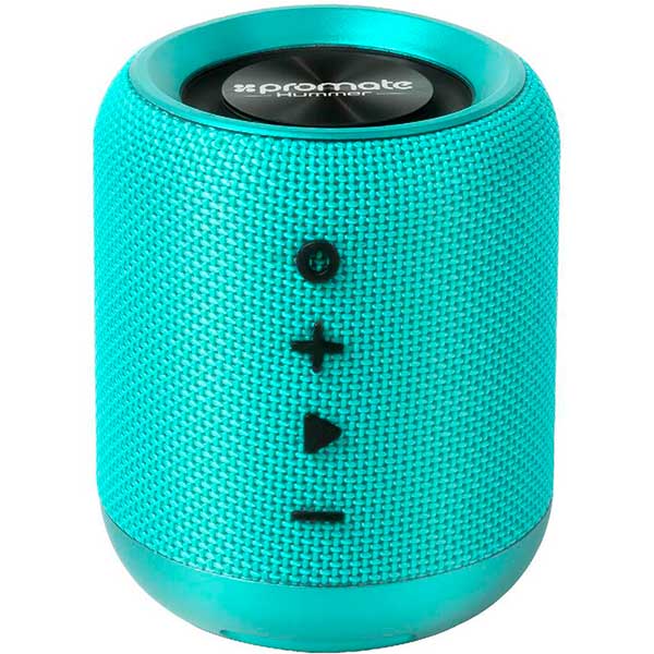 Портативна колонка Promate Hummer 10W IPX4 2.0 turquoise 