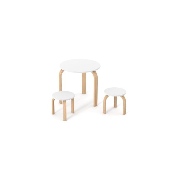 Стілець Veres Монако біло-буковий 46.40.2.15