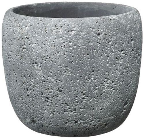 Кашпо керамічне Soendgen Bettona 1322-0019-2395 круглий 5 л темно-сірий 
