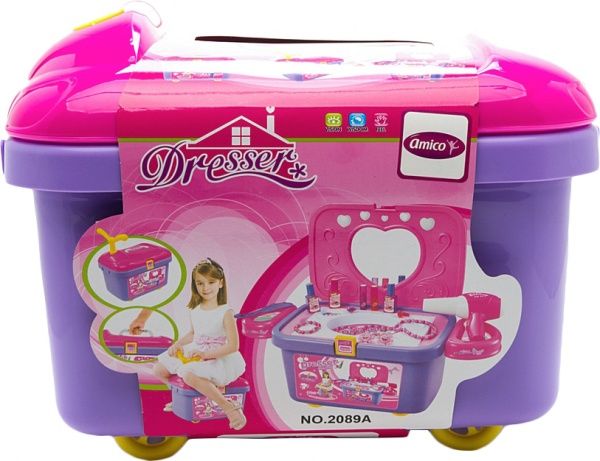 Ігровий набір YESWILL INDUSTRIAL Інструменти для макіяжу N2089 на колесах 6003063