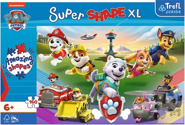 Пазл Trefl XL SUPER SHAPE Щенячий патруль 50021