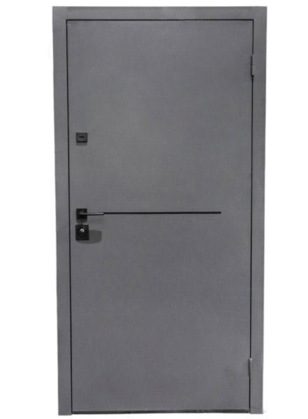 Двері вхідні Fortezza Forte Tech MDF RAL 7024 2050x860 мм праві