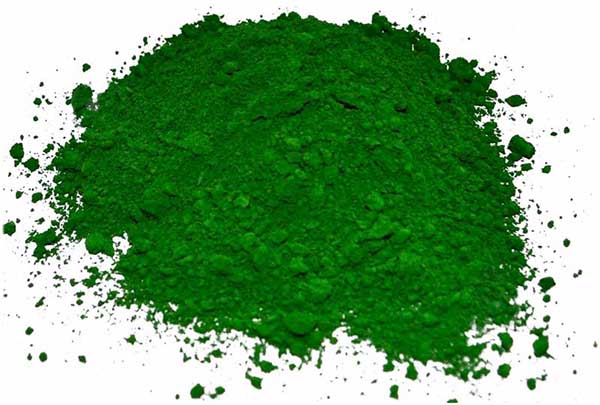 Пигмент для бетона и строительных смесей КОЛЛО окись хрома 800 г