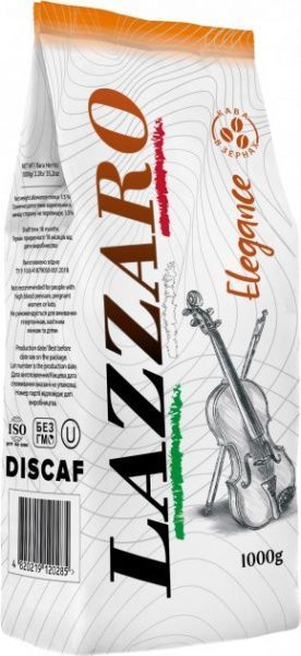 Кофе в зернах LAZZARО ELEGANCE 1000 г 