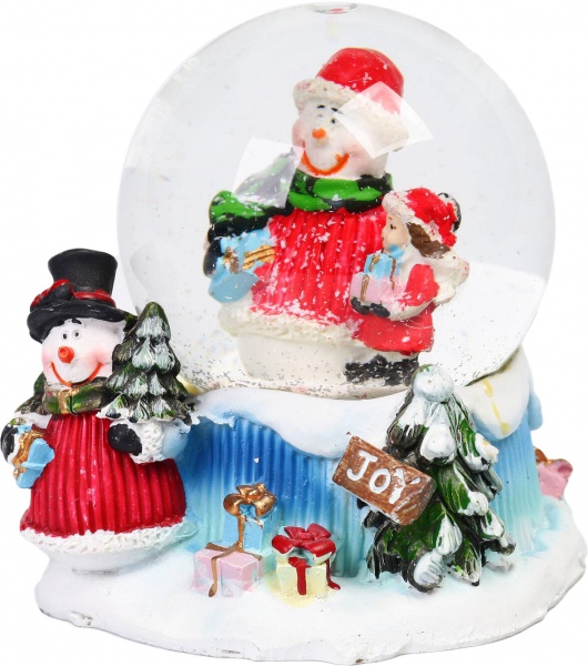 Куля новорічна 6,5х10 см EPI-ZY18091K-3/4 