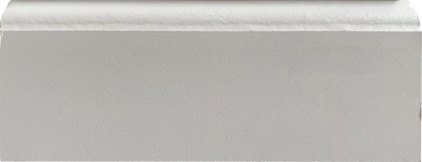 Плінтус Шведський білий 15х80х2400 мм 