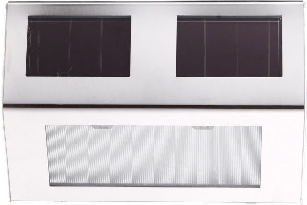 Світильник на сонячній батареї Expert 0,12 Вт IP44 сріблястий металік ELW-VK013C 