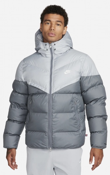 Куртка Nike M NK SF WR PL-FLD HD JKT FB8185-077 р.3XL сірий