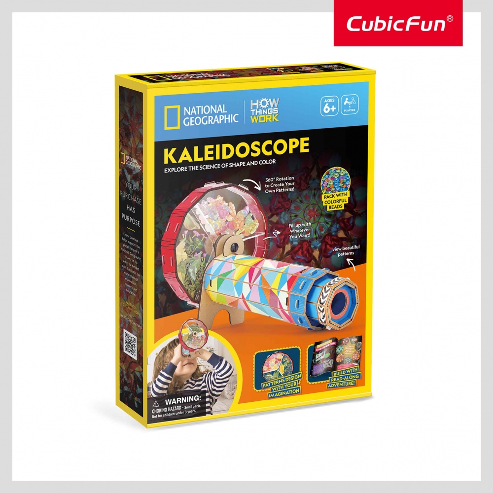 Набор для моделирования CubicFun STEM Калейдоскоп DS1090h
