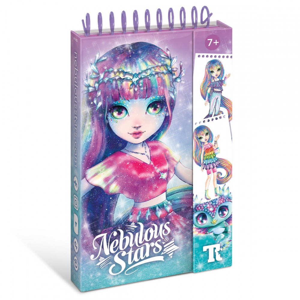 Набор для творчества Nebulous Stars Скетчбук дизайнера: Айседора, возьми в дорогу 11450