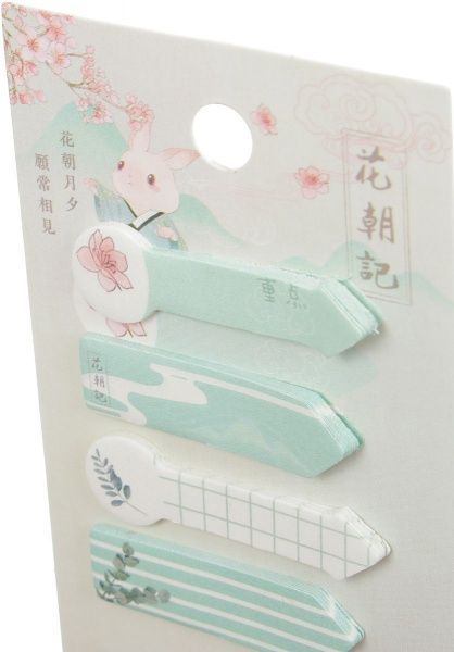 Блок бумаги Зайченок салатовый