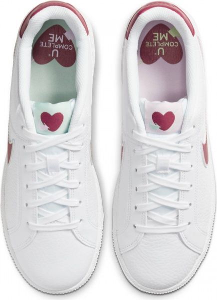 Кроссовки Nike WMNS NIKE COURT ROYALE VDAY CI7824-100 р.US 7,5 белый