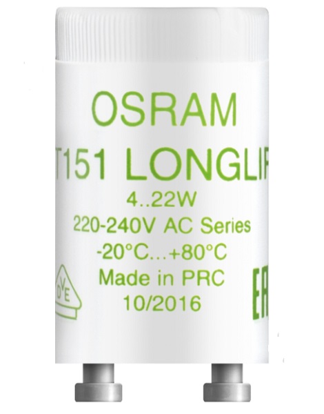 Стартер Osram 4-22 W Long life 2 шт. 4 Вт st 151 LL 