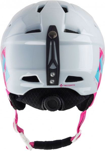 Горнолыжный шлем TECNOPRO Pulse Jr HS-016 270449 270449 р. S белый с розовым
